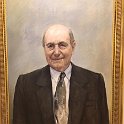 Moshe Landau President of the Supreme court 1980-82 Oil on canvas 100x80